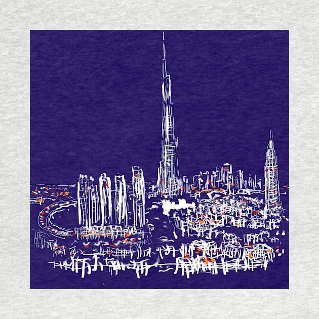 Dubai at night!! by Revart